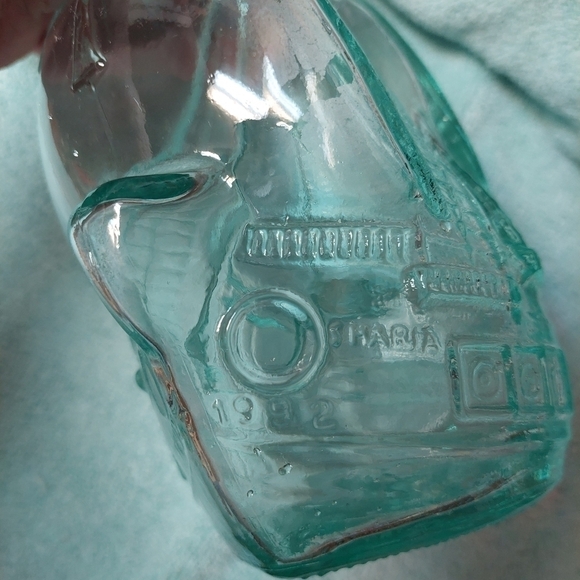 Commemorative Glass Santa Maria Ship Liquor Bottle - Picture 7 of 7